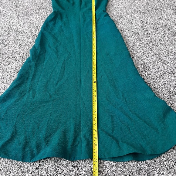 NWT! C/Meo Collective Sample Women’s Green Sleeveless Back Zip Maxi Dress Size S - Picture 6 of 7